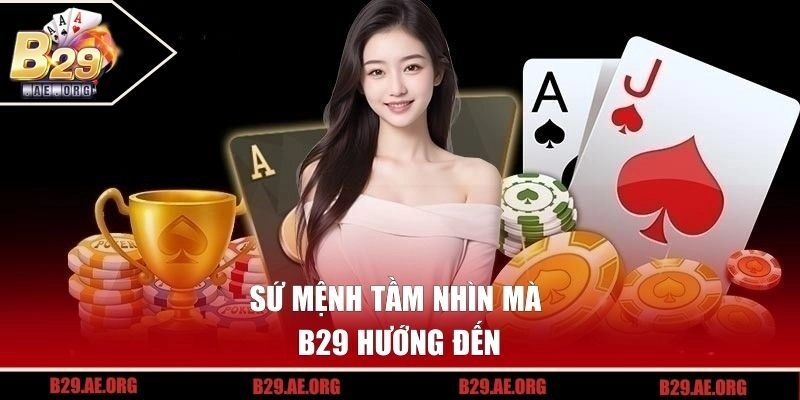 Sứ mệnh tầm nhìn mà B29 hướng đến 