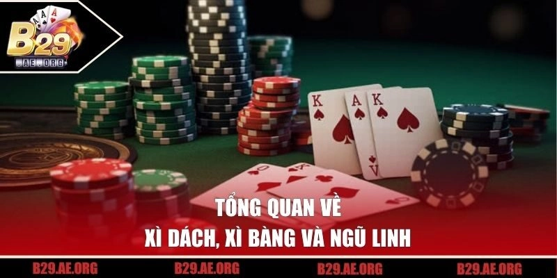 Tổng quan về xì dách, xì bàng và ngũ linh